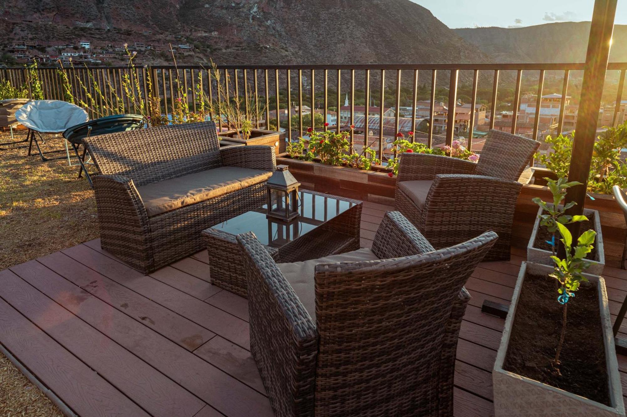 Hotel California Urubamba Bagian luar foto